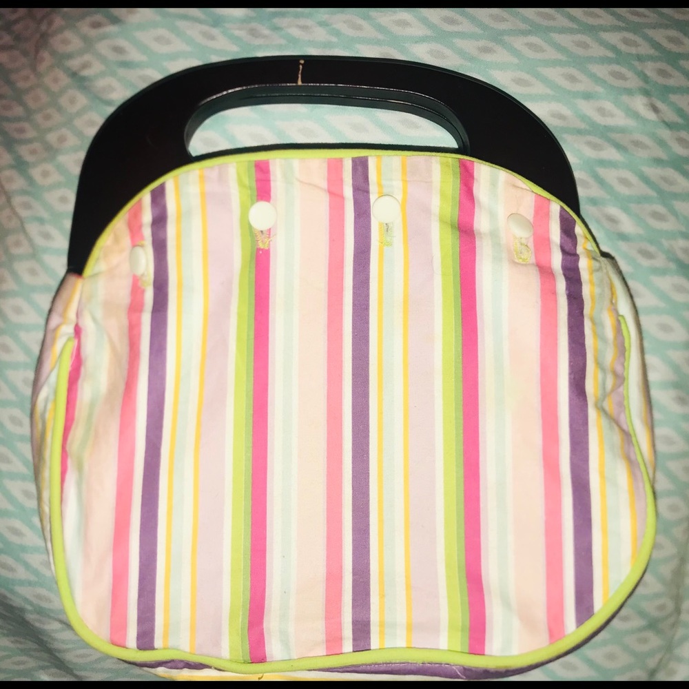 PrEpPy Bermuda Button on Purse 80’s Style